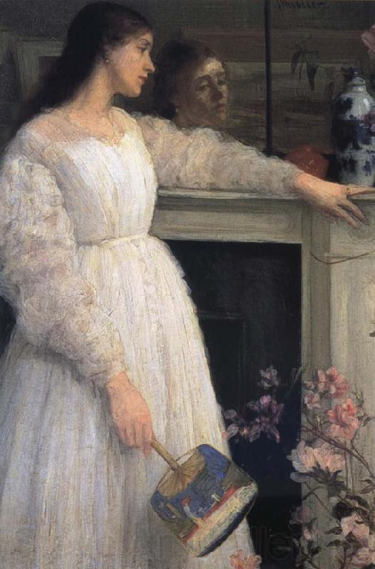 James Mcneill Whistler The Little White Girl Symphony in White no.2 1864 Spain oil painting art
